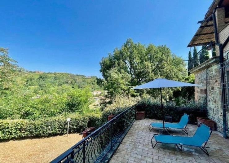 Rustico Jacuzzi & Wine Apartment La Collina Exterior foto