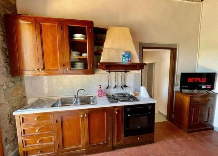 Rustico Jacuzzi & Wine Apartment La Collina Exterior foto