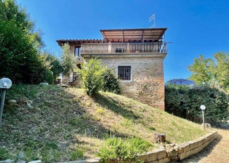Rustico Jacuzzi & Wine Apartment La Collina Exterior foto